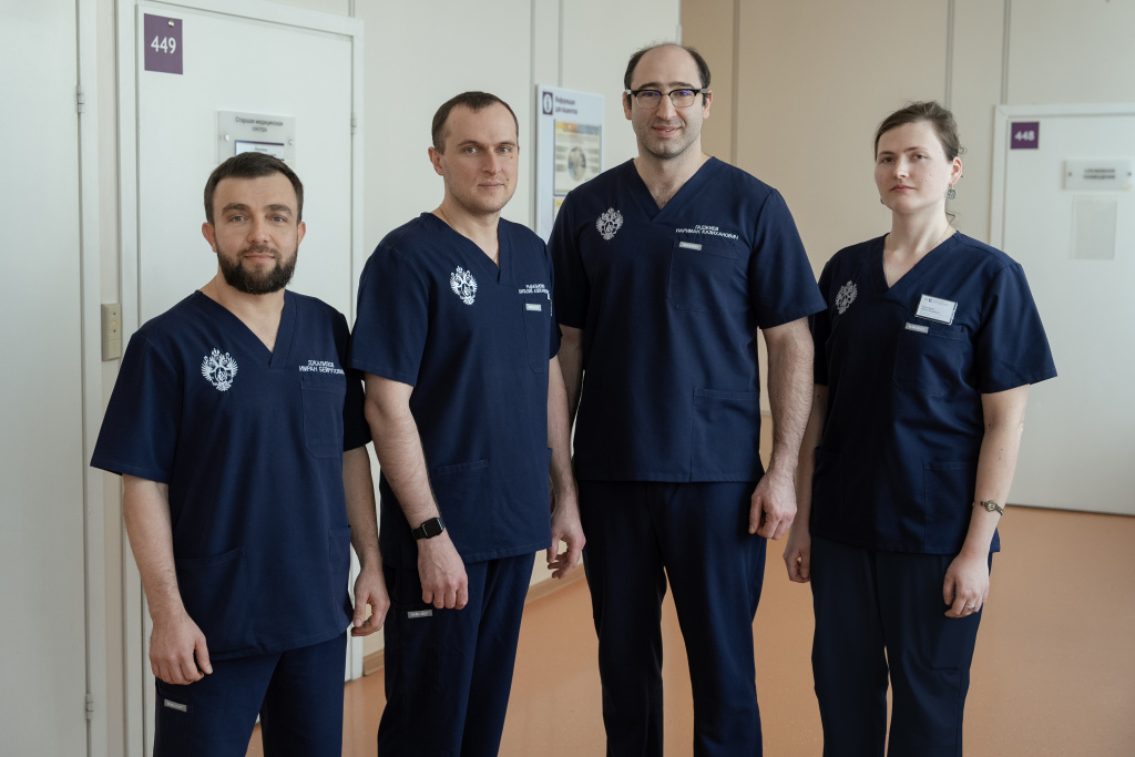 команда онкоурологов Клиники