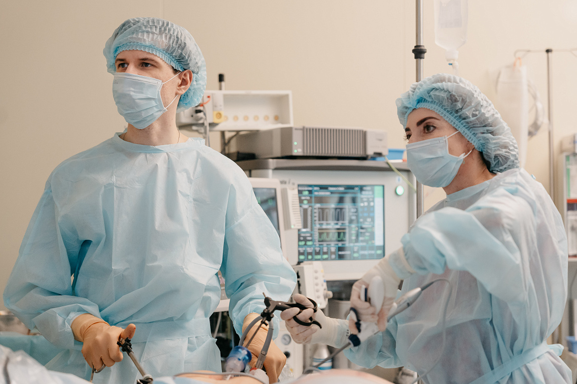 Лапароскопическая миомэктомия