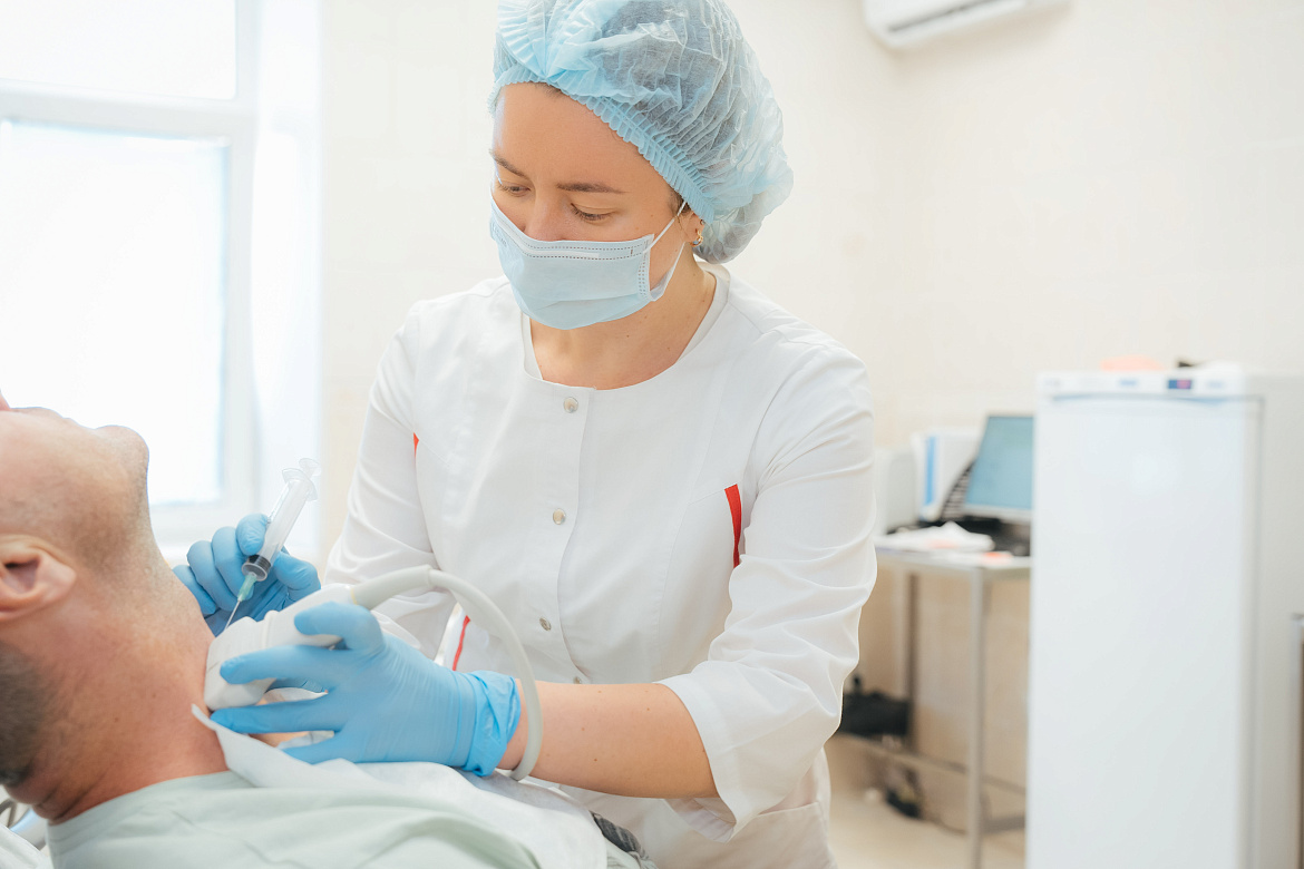 Тонкоигольная биопсия щитовидной железы